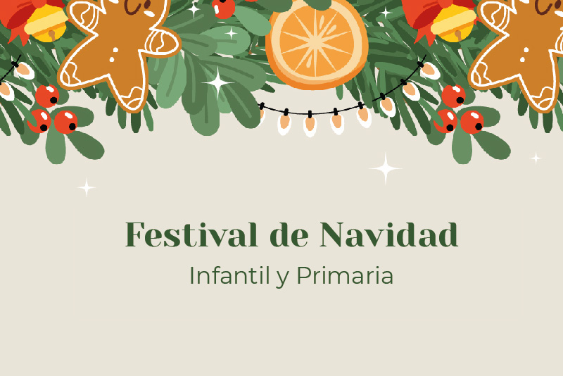 Cartel festival de Navidad